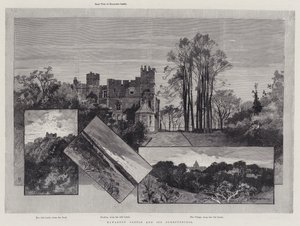 William Ewart Gladstones liv, Hawarden Castle och dess omgivningar