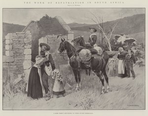 Arbetet med repatriering i Sydafrika av Charles Auguste Loye