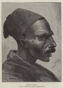 Zebehr Pasha av Charles Auguste Loye