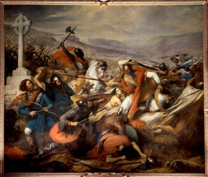 Slaget vid Poitiers, 25 oktober 732