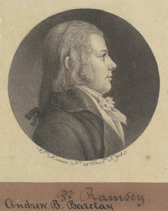 Andrew D. Barclay av Charles B. J. Févret de Saint Mémin