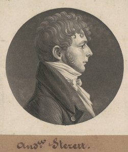 Andrew Sterett av Charles B. J. Févret de Saint Mémin