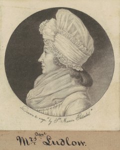 Arabella Duncan Ludlow av Charles B. J. Févret de Saint Mémin