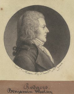 Benjamin Woolsey Rogers av Charles B. J. Févret de Saint Mémin