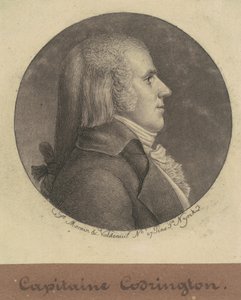 Kapten Codrington av Charles B. J. Févret de Saint Mémin