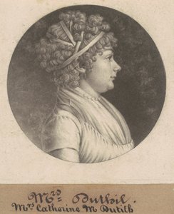 Catherine D. Dutilh av Charles B. J. Févret de Saint Mémin