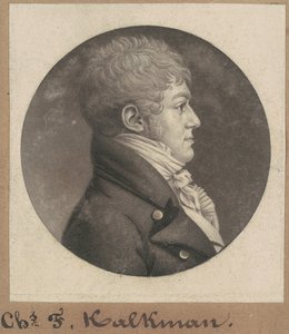 Charles F. Kalkman av Charles B. J. Févret de Saint Mémin