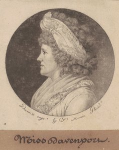 Debby Davenport av Charles B. J. Févret de Saint Mémin