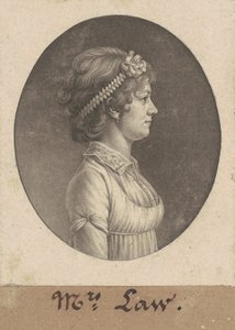 Elizabeth Parke Custis lag av Charles B. J. Févret de Saint Mémin