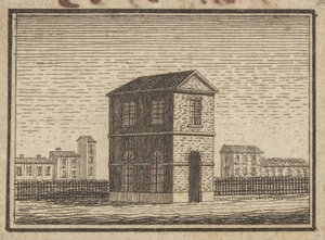 Esperanza, liten byggnad av Charles B. J. Févret de Saint Mémin