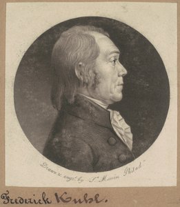 Fredrik Kuhl av Charles B. J. Févret de Saint Mémin