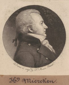 Henry Miercken av Charles B. J. Févret de Saint Mémin