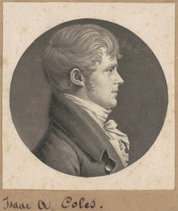 Isaac A. Coles av Charles B. J. Févret de Saint Mémin
