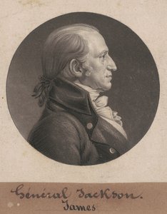 James Jackson av Charles B. J. Févret de Saint Mémin