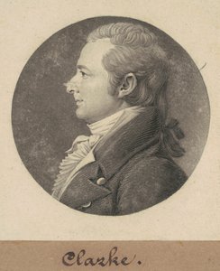 John Clarke av Charles B. J. Févret de Saint Mémin