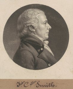 John Cotton Smith av Charles B. J. Févret de Saint Mémin