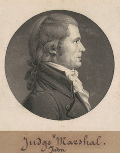 John Marshall av Charles B. J. Févret de Saint Mémin