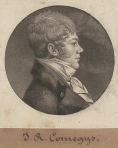 John R. Comegys av Charles B. J. Févret de Saint Mémin