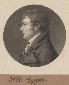 John Wayles något av Charles B. J. Févret de Saint Mémin
