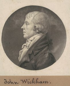 John Wickham av Charles B. J. Févret de Saint Mémin