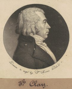 Joseph Clay av Charles B. J. Févret de Saint Mémin