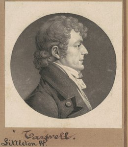 Littleton Waller Tazewell av Charles B. J. Févret de Saint Mémin