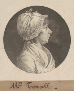 Margaret Smith Foxall av Charles B. J. Févret de Saint Mémin