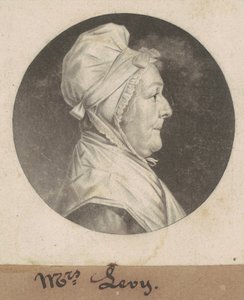 Martha Lampley Levy av Charles B. J. Févret de Saint Mémin