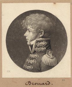 Michel Angelique Brouard av Charles B. J. Févret de Saint Mémin