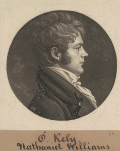 Nathaniel Williams av Charles B. J. Févret de Saint Mémin