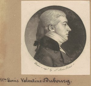 Pierre Francois DuBourg av Charles B. J. Févret de Saint Mémin