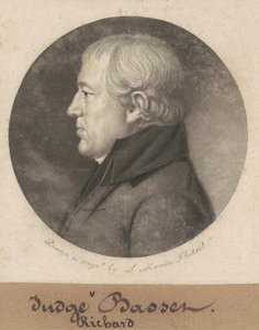 Richard Bassett av Charles B. J. Févret de Saint Mémin