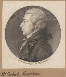Robert Carter av Charles B. J. Févret de Saint Mémin