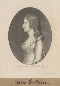 Theodosia Burr av Charles B. J. Févret de Saint Mémin