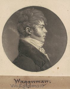 Thomas Ennalls Waggaman av Charles B. J. Févret de Saint Mémin