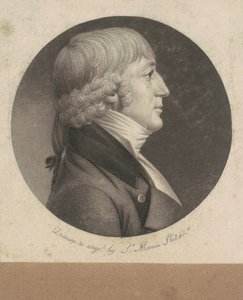 Oidentifierad man av Charles B. J. Févret de Saint Mémin