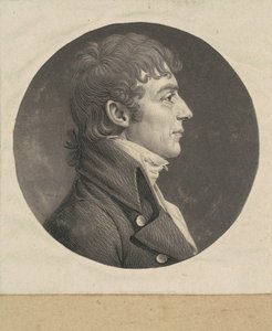 Oidentifierad man av Charles B. J. Févret de Saint Mémin