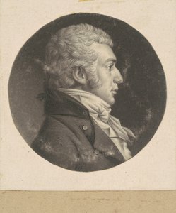 Oidentifierad man av Charles B. J. Févret de Saint Mémin