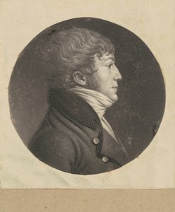 Oidentifierad man av Charles B. J. Févret de Saint Mémin