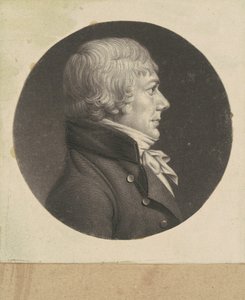 Oidentifierad man av Charles B. J. Févret de Saint Mémin
