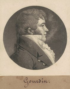 Oidentifierad man av Charles B. J. Févret de Saint Mémin