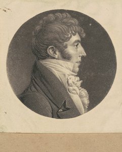 Oidentifierad man av Charles B. J. Févret de Saint Mémin