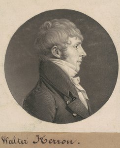 Walter Herron av Charles B. J. Févret de Saint Mémin