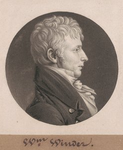 William Henry Winder av Charles B. J. Févret de Saint Mémin