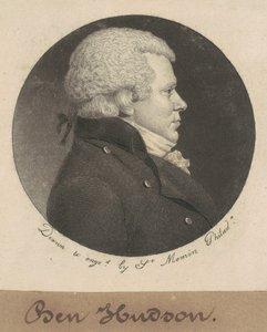 William Hudson av Charles B. J. Févret de Saint Mémin