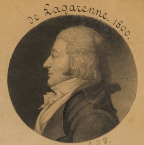 Charles de Lagarenne av Charles Balthazar Julien Févret de Saint-Mémin
