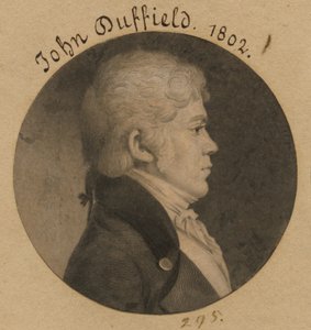 John Duffield av Charles Balthazar Julien Févret de Saint-Mémin