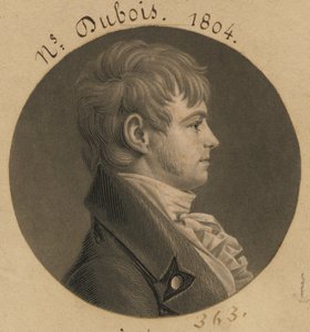 Nicholas DuBois av Charles Balthazar Julien Févret de Saint-Mémin