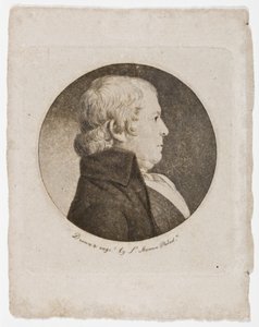 Paul Revere av Charles Balthazar Julien Févret de Saint Mémin