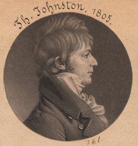 Möjligen George Way av Charles Balthazar Julien Févret de Saint-Mémin